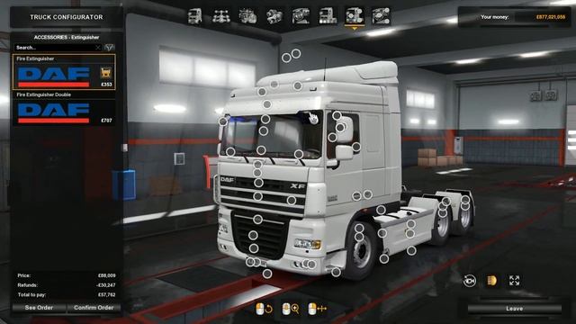 Euro Truck Simulator 2 - DAF XF 105 Tuning Mod - Test Drive Thursday #238 смотреть онлайн