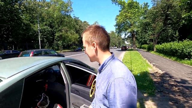 Перевожу мотоцикл BUTCH в легковушке, показываю как смотреть онлайн