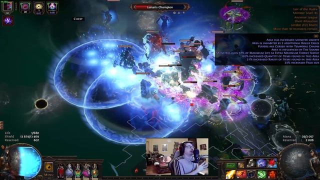 [POE 3.22] Immortal Arakaali's Fang Summoner Build Without Squire!