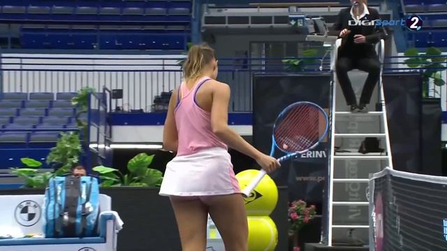 Magda Linette - Ostrava 2020  ... Best Moment Ever