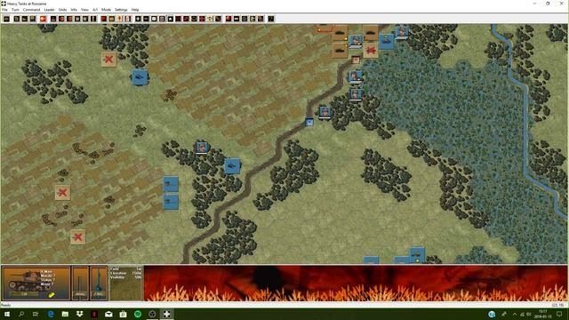Let's Play Squad Battles Advance Of The Reich Heavy Tanks At Rossienie Part:02