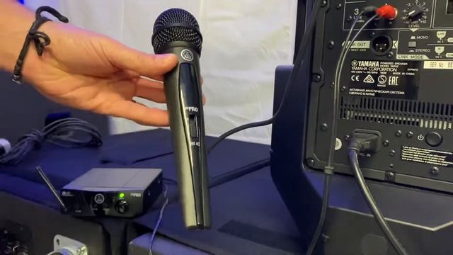 Connect microphone to Yamaha DXR12 tutorial EVNT Sverige смотреть онлайн