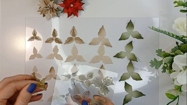 Мастер-Класс: "Рождественские цветы" от Светланы Романовой (часть 1) смотреть онлайн