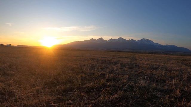 High Tatras - Sunset - Poprad Turnička смотреть онлайн