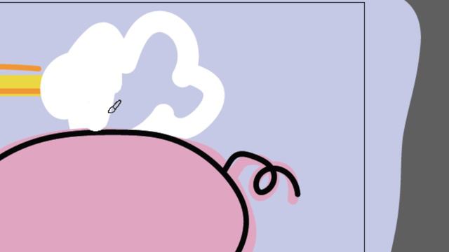 Рисуем свинку детям часть 65 смотреть онлайн