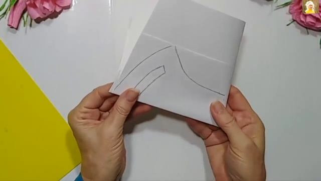 3 ИДЕИ поделок из КРЕПИРОВАННОЙ БУМАГИ.своими руками.подарки ко Дню рождения и 8 марта. DIY. смотреть онлайн