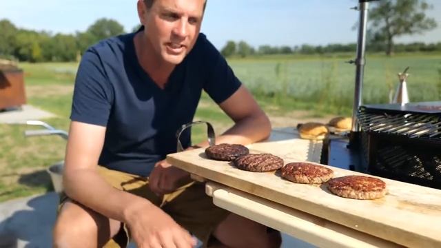 Обзор гриля PolarMetalli M6, сборка и рецепт сочных гамбургеров Ч.1 смотреть онлайн