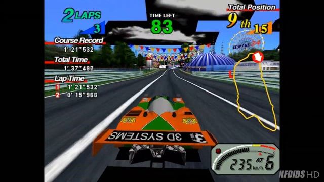 Le Mans 24 Supermodel emulator 0.2 sega arcade (Logitech G25) смотреть онлайн