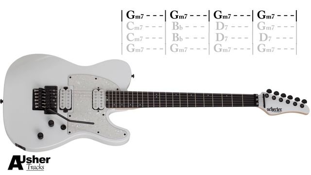 Groovy Funk Jam in Key of G minor | Guitar Backing Track смотреть онлайн