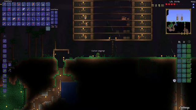 How to get Cactus armor - Terraria смотреть онлайн