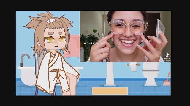 Jocie B dose my make up! || Gacha Club || ASMR? смотреть онлайн