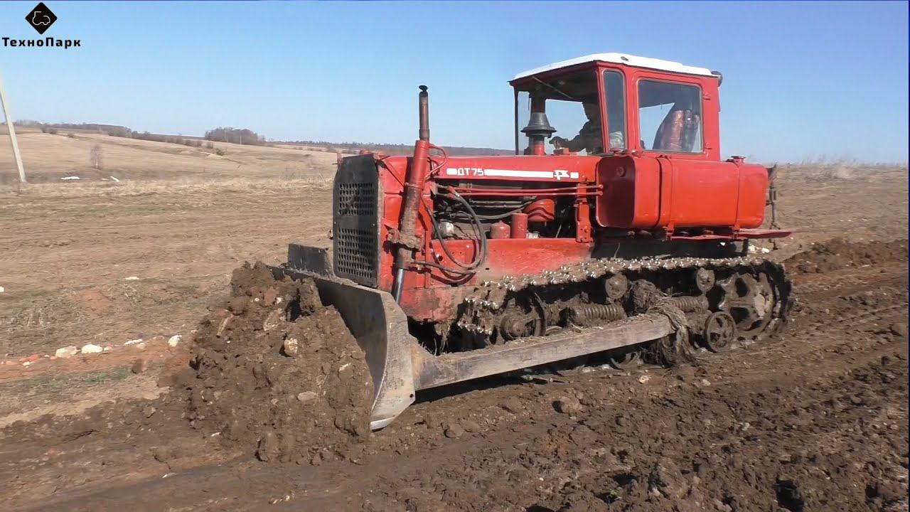 Работа в колхозе ДТ 75, ЗИЛ-131, МТЗ