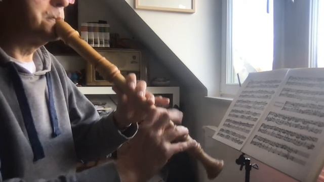 M. Blavet, 1740, Sonata I op III, Aria I & II, Gigue, for alto recorder and b. c. смотреть онлайн