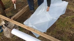Склейка пленки на теплицу. ПОШАГОВАЯ ИНСТРУКЦИЯ!