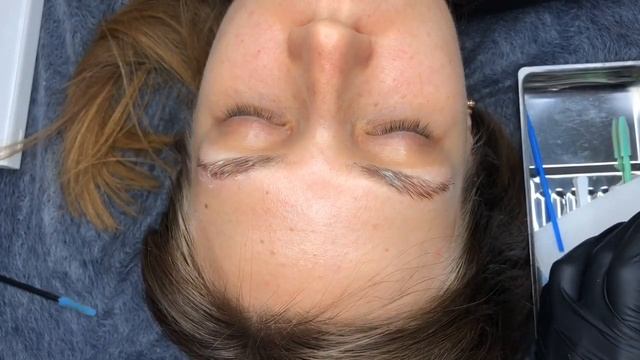 Ламинирование бровей . InLei. Уходовая процедура смотреть онлайн