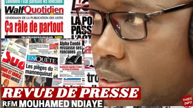 REVUE DE PRESSE RFM, REVUE DE PRESSE AUJOURD'HUI 31 05 2023 001 смотреть онлайн