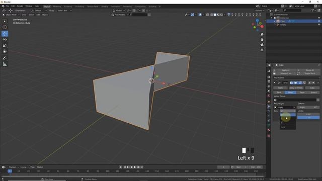Simple Deform(Bend) In Blender In 1 Min