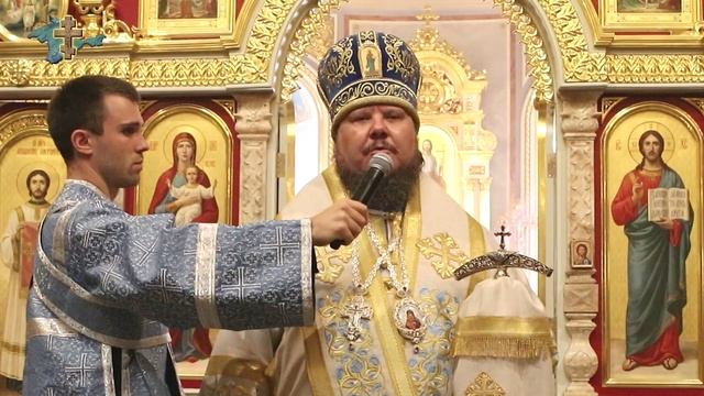 Праздник Покрова Пресвятой Богородицы в симферопольском Александро-Невском кафедральном соборе..mp4 смотреть онлайн