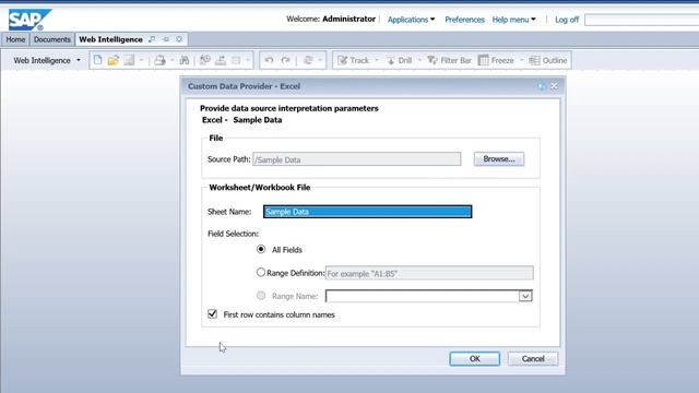 How to Load Data From Excel File into SAP BusinessObjects Webi? смотреть онлайн