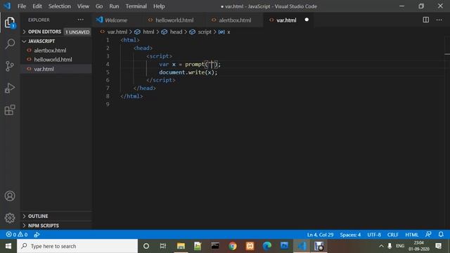 javaScript Prompt Function | Learn and Code смотреть онлайн