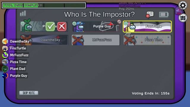 MOD TAKE OVER || AMONG US || I AM THE PURPLE GUY!!!! смотреть онлайн