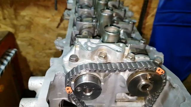 Nissan CR12DE метки ГРМ муфта VVT-I смотреть онлайн