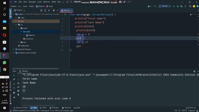 val Vs var in kotlin смотреть онлайн