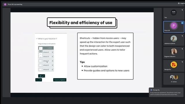 Design with EU - Usability Heuristics for UI design with Praiz UX смотреть онлайн