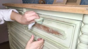 Алиса опять за старое ))) diy как покрасить комод переделка мебели
