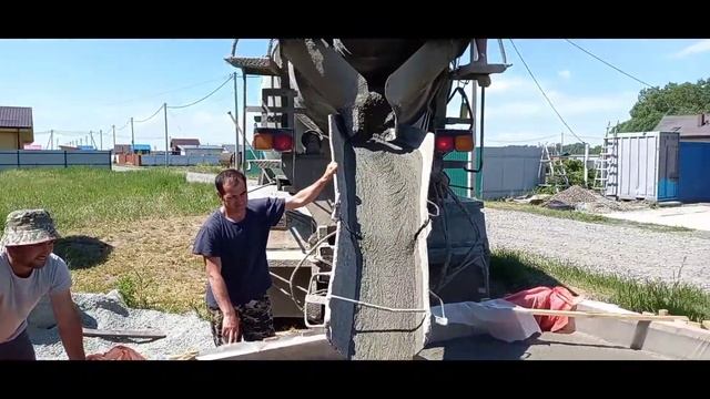 СТЯЖКА ПОЛА ПЕСКОБЕТОНОМ ИЗ МИКСЕРА ??? смотреть онлайн