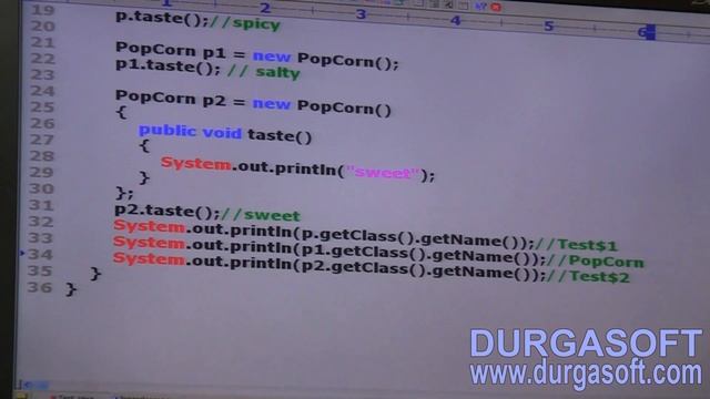 Core Java With OCJP/SCJP: Innerclass Part- 3||anonymous inner class смотреть онлайн
