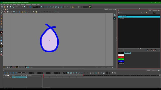 Toon Boom Harmony Tutorial - Lesson 29 - Stroke and Fill Color and Color Palletes смотреть онлайн