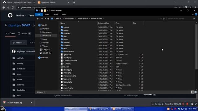 DVWA installation in windows (100% working) смотреть онлайн