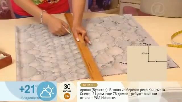Оригинальная блуза за пол часа. Ольга Никишичева смотреть онлайн