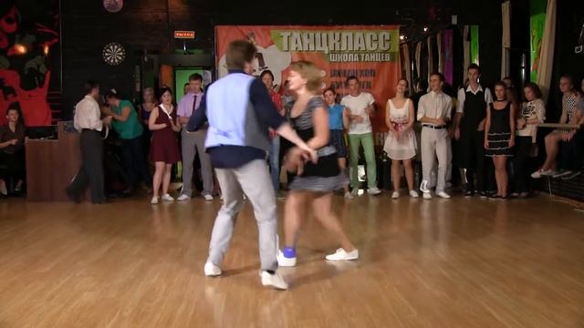 Заньков Сергей & Кривонос Ольга - Boogie Woogie C-Class Finals at Sultans of Swing 2014 смотреть онлайн