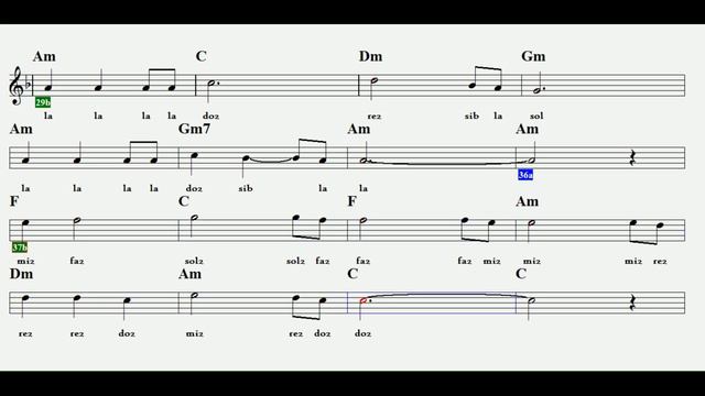 SEVEN NE YAPMAZ--Am--(Play Along)--:Flute,Violin,Guitar,Keyboard,Melodica. смотреть онлайн