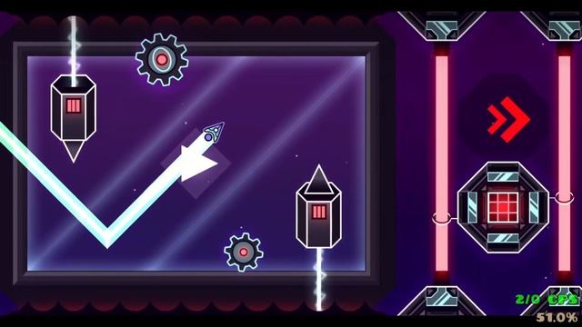 #9 Space Drifter (Harder - 6 Stars) - Geometry Dash смотреть онлайн