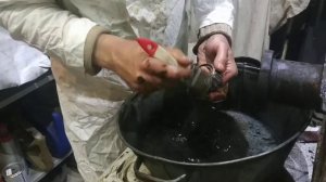 Как отмыть подшипник или деталь от старой смазки.