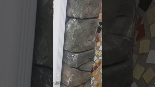 Фасад, цоколь в искусственном камне