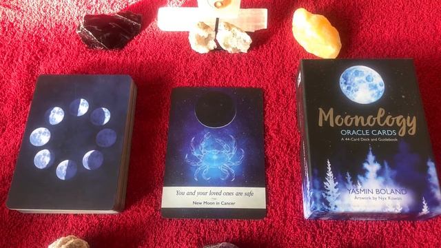 Moonology Oracle Deck, New Moon In Cancer ♋️. guide book audio description смотреть онлайн