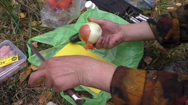 Костёр, Шашлык из филе индейки. смотреть онлайн