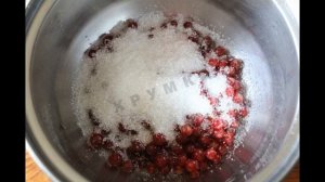 ВАРЕНЬЕ ИЗ КРАСНОЙ СМОРОДИНЫ ЗА 5 МИНУТ. ВАРЕНЬЕ ИЗ КРАСНОЙ СМОРОДИНЫ  НА ЗИМУ ПЯТИМИНУТКА