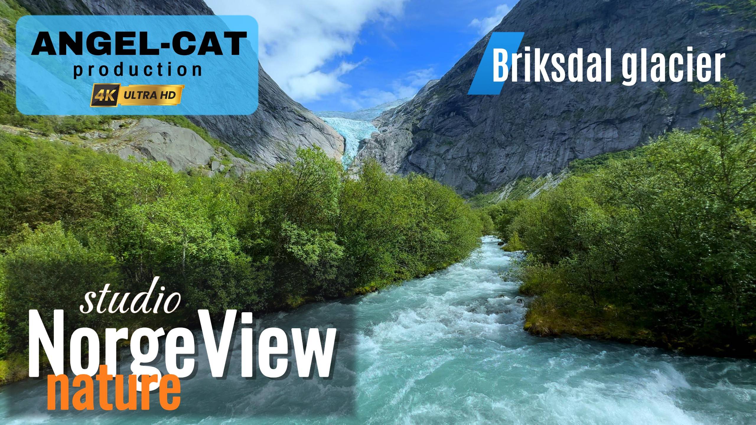 Travel In Norway (Briksdal Glacier)