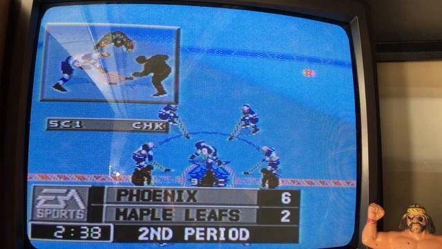 Sega Hockey NHL 97 Phoenix 8 at Toronto 6 Another loss! Late 3rd comeback but too little too late смотреть онлайн