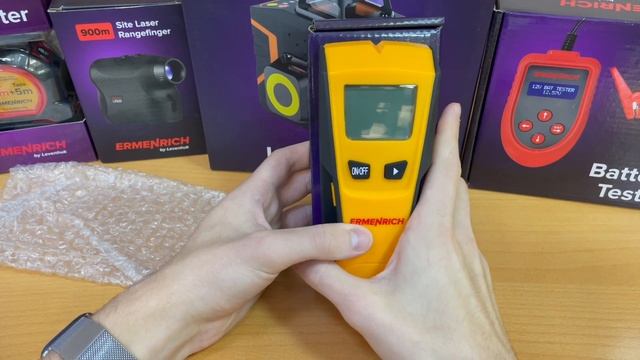 Детектор проводки Ermenrich Ping SM30 – видеообзор смотреть онлайн