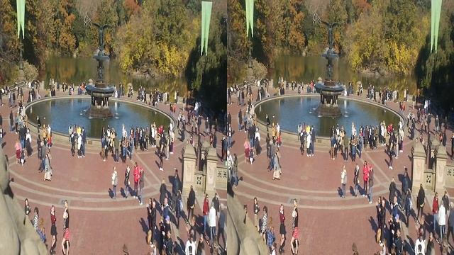 3D Video - Central Park, New York, New York, United States смотреть онлайн