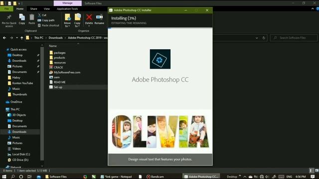 HOW TO INSTALL PHOTOSHOP CC 2019 l CARA DOWNLOAD PHOTOSHOP CC 2019 CRACK смотреть онлайн