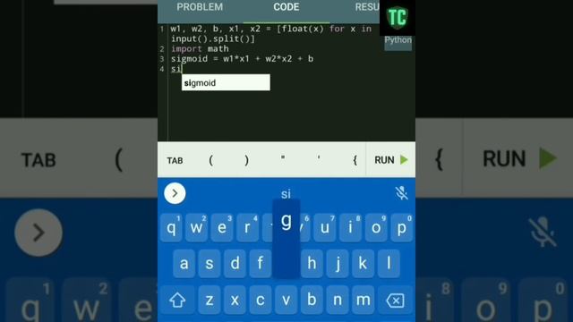 The sigmoid function Machine learning project answer | Machine learning program answer sololearn смотреть онлайн