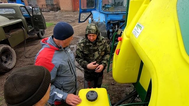 Настраиваем новые опрыскиватели к выходу в поле.