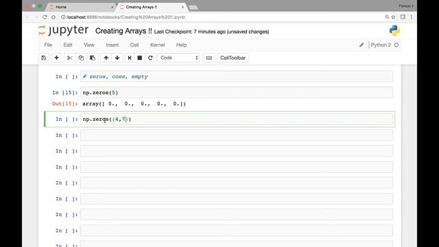 Array Creating arrays смотреть онлайн